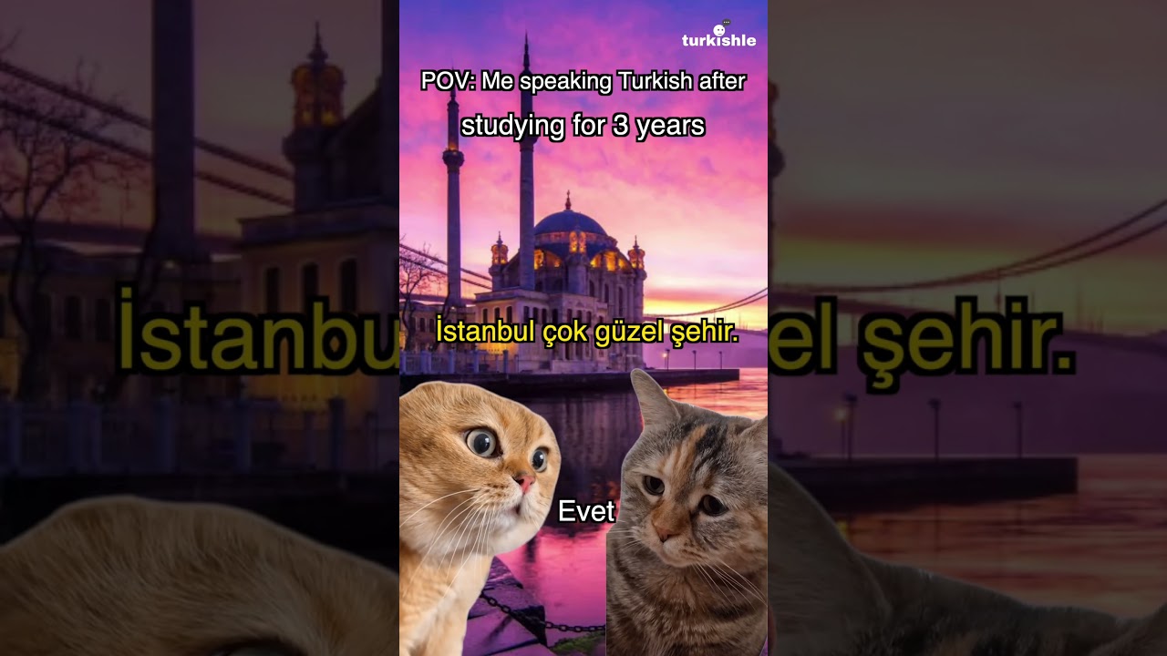 🇹🇷 POV: Speaking Turkish after learning for 3 years 🇹🇷