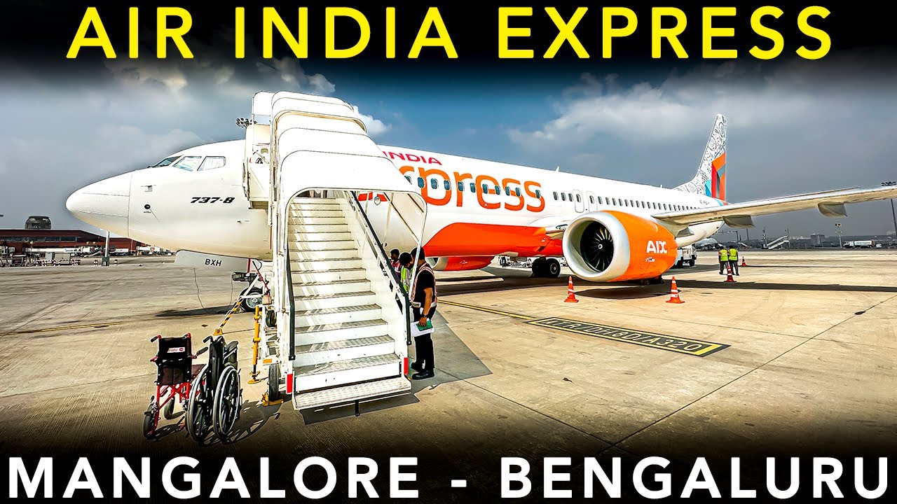 TRIP REPORT | Air India Express | BRAND NEW Boeing B737MAX8 | Mangalore to Bengaluru