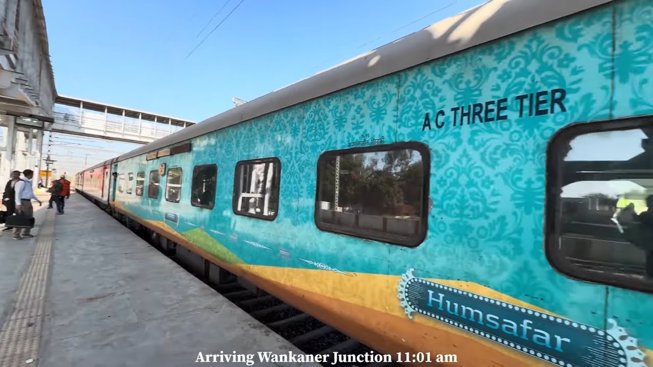 Mumbai to Jamnagar Full Journey | 22923 Bandra–Jamnagar Humsafar Superfast Express