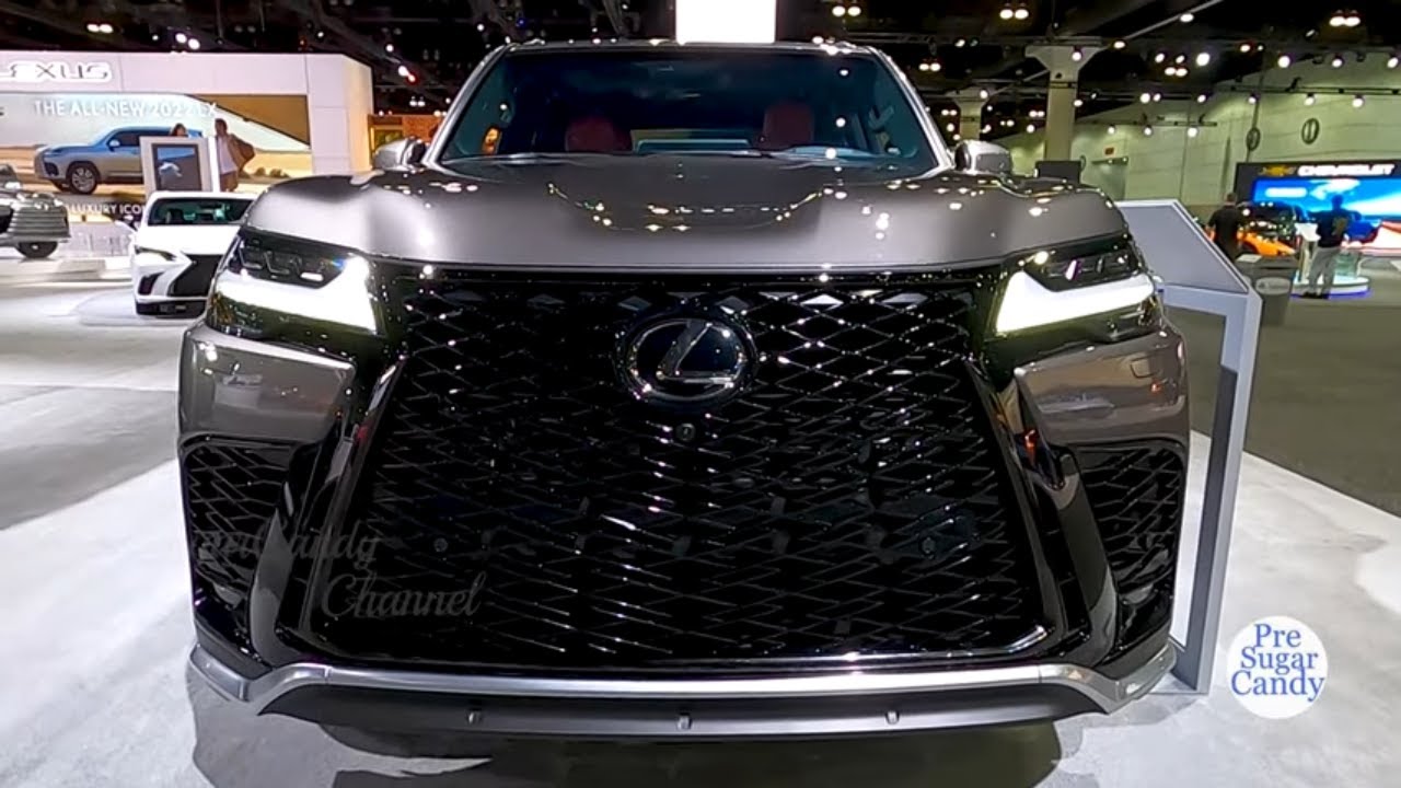 2022 Lexus LX 600 F-Sport - Exterior and Interior Walkaround - 2021 Auto Show