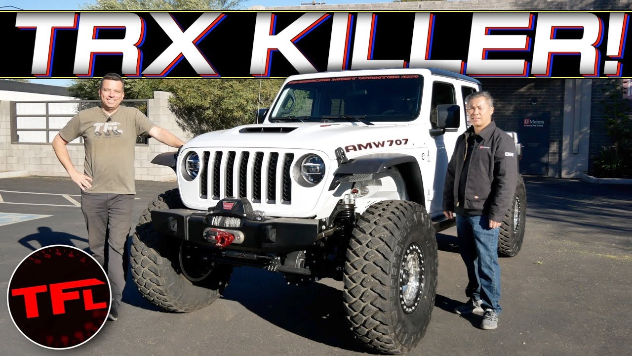Это монстр: я ВОЖДУ джип Gladiator Hellcat, который не собирается строиться!