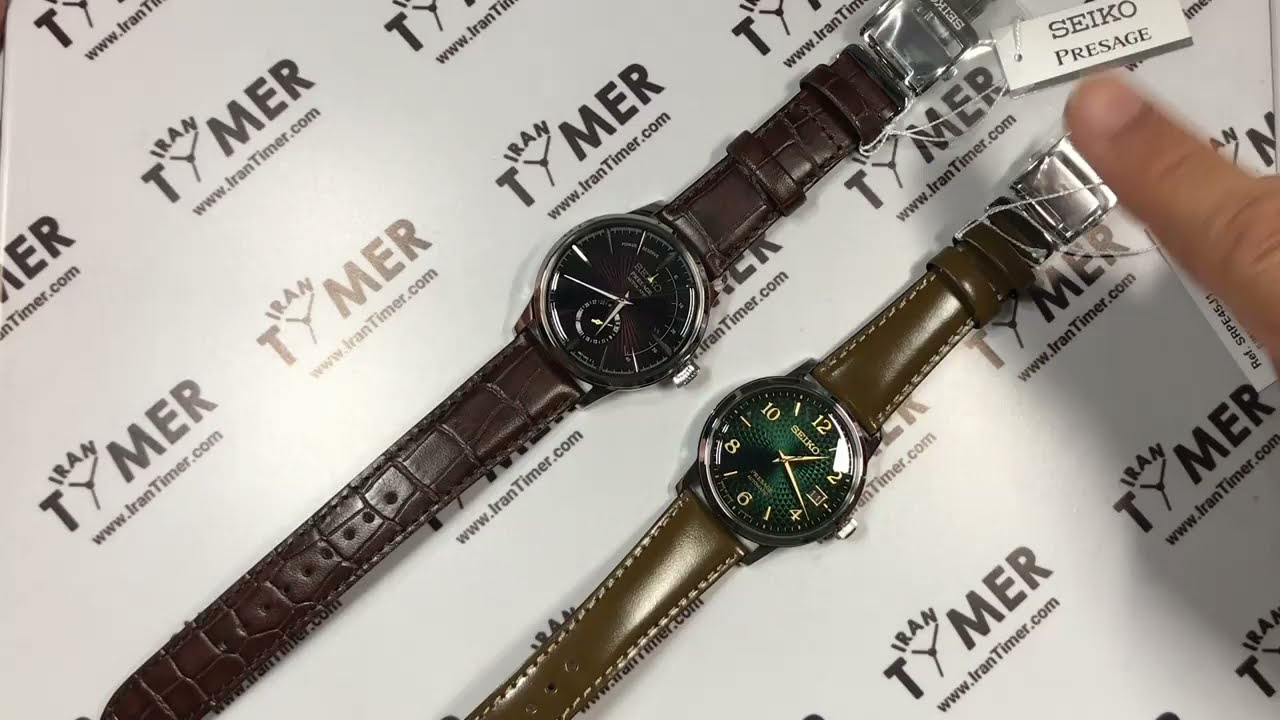 آنباکس ساعت مردانه از برند با اصالت سیکو- seiko