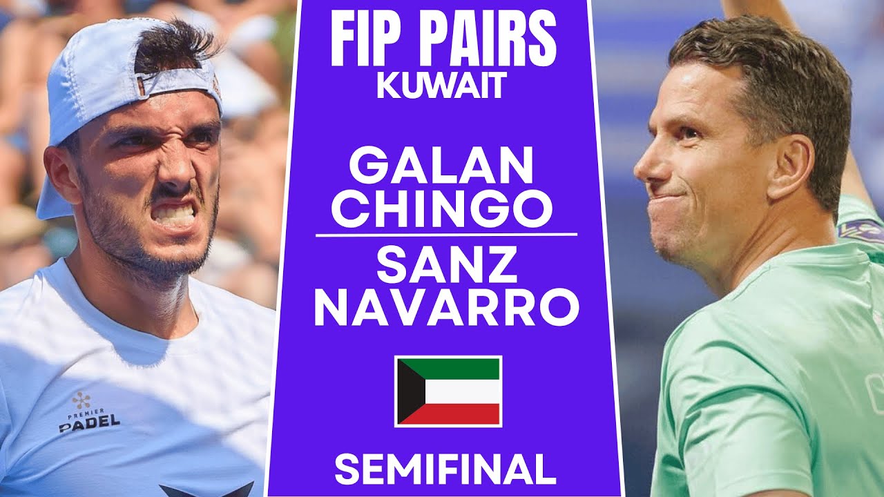 SEMIFINAL | Galan & Chingotto VS Sanz & Navarro | KUWAIT | FIP WORLD CUP PAIRS