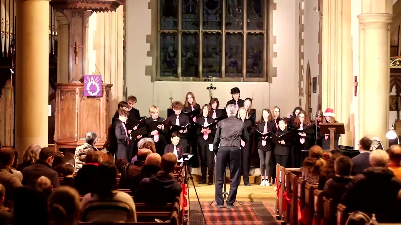 The snow begins to fall by Andy Beck