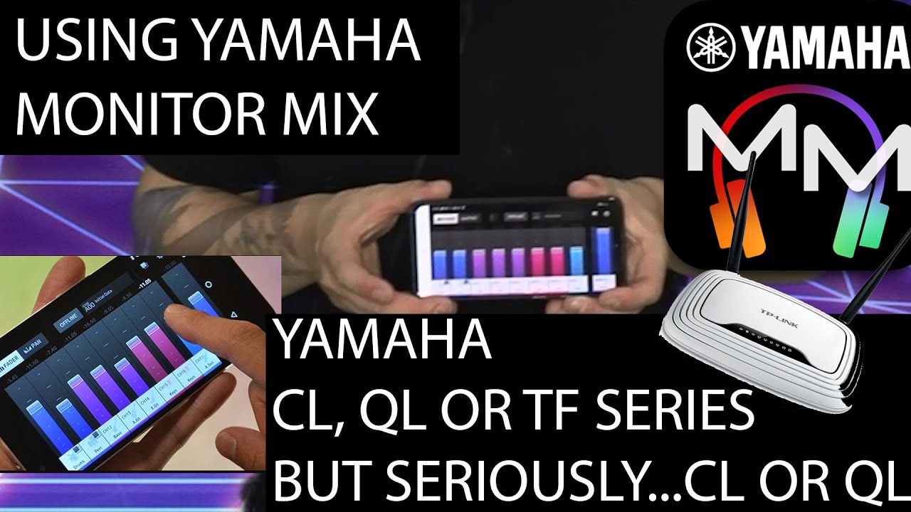 Yamaha Monitor Mix app, setup, tricks and tips