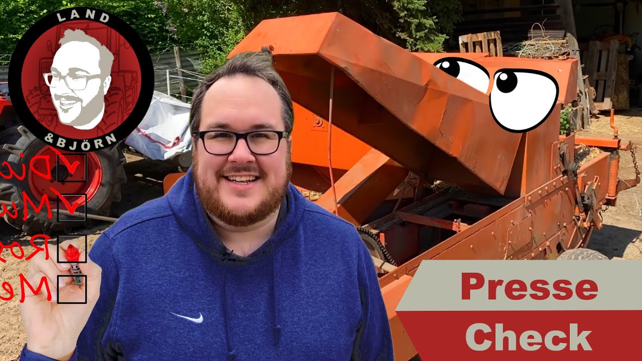 HD-Presse checken | 3-Schrauben-Verzweiflung Welger AP 41
