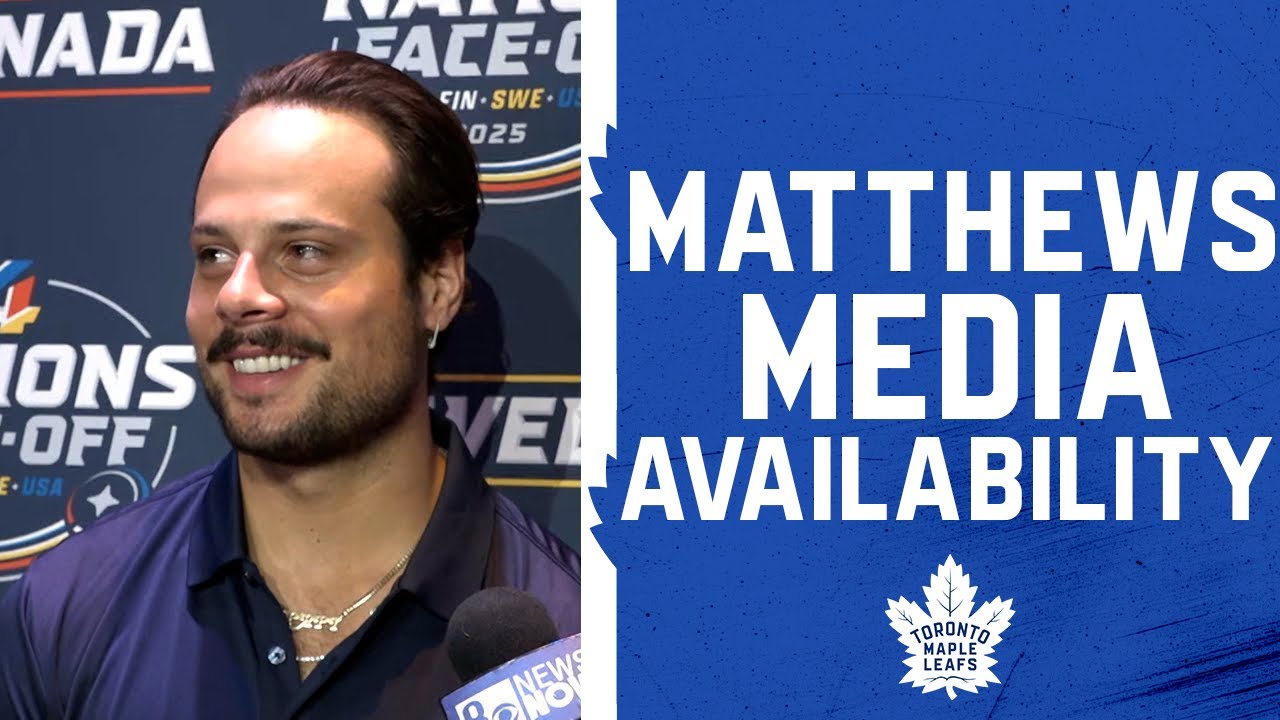 Auston Matthews | 4 Nations Faceoff | June 28, 2024
