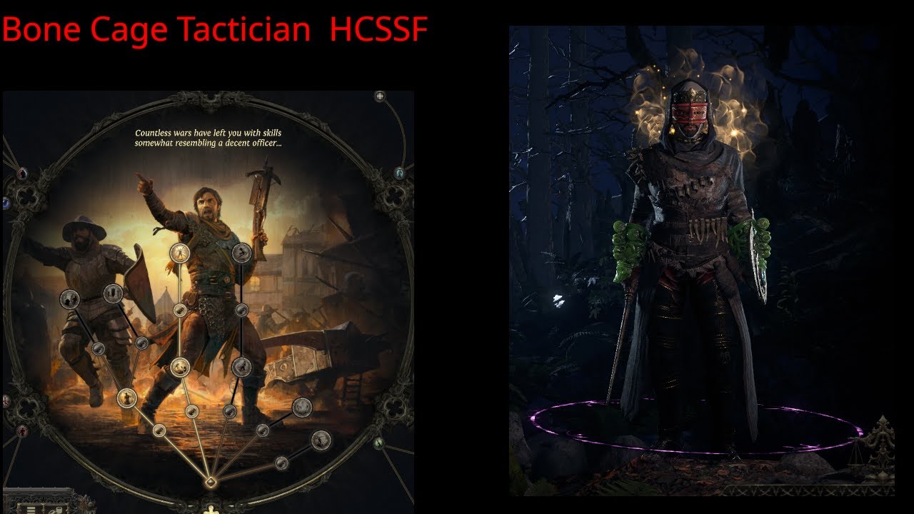 Path of Exile 2 0.2 HCSSF Bone Cage Tactician
