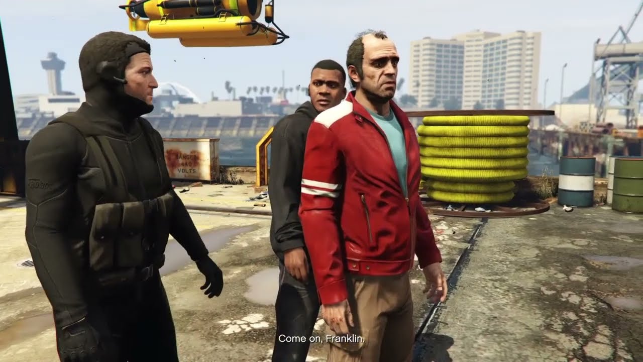 GTA V _The merryweather Heist  #Game