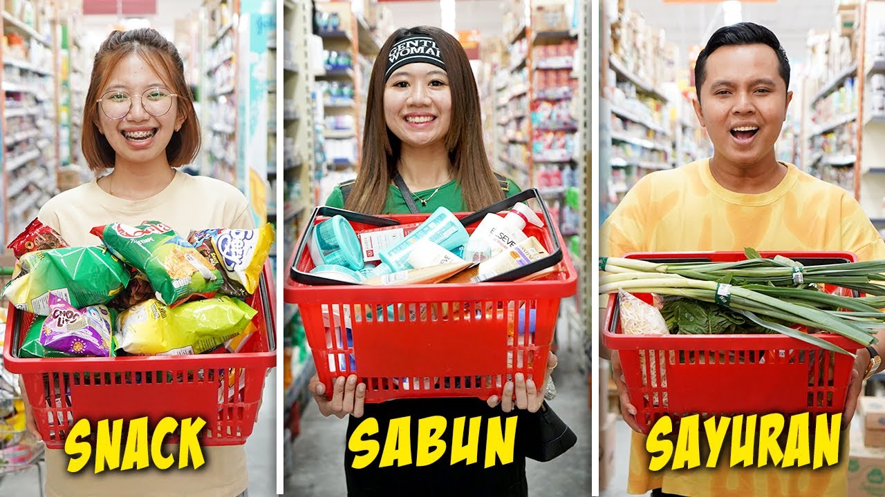 BELANJA BULANAN SECARA ACAK!! SEMUA NGAMBIL SEPUASNYA!!
