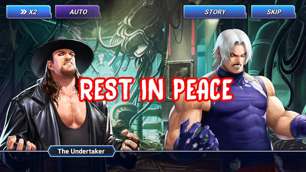 Undertaker All Cutscene | KOF ALLSTAR
