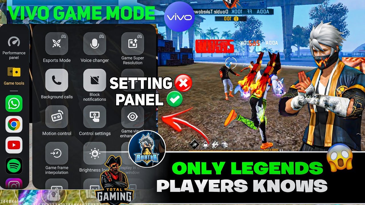 VIVO GAMING MODE Explained 🤯🔥| For FREE FIRE & BGMI 👍 Fix Lag Problem | Onetap, Movement Speed