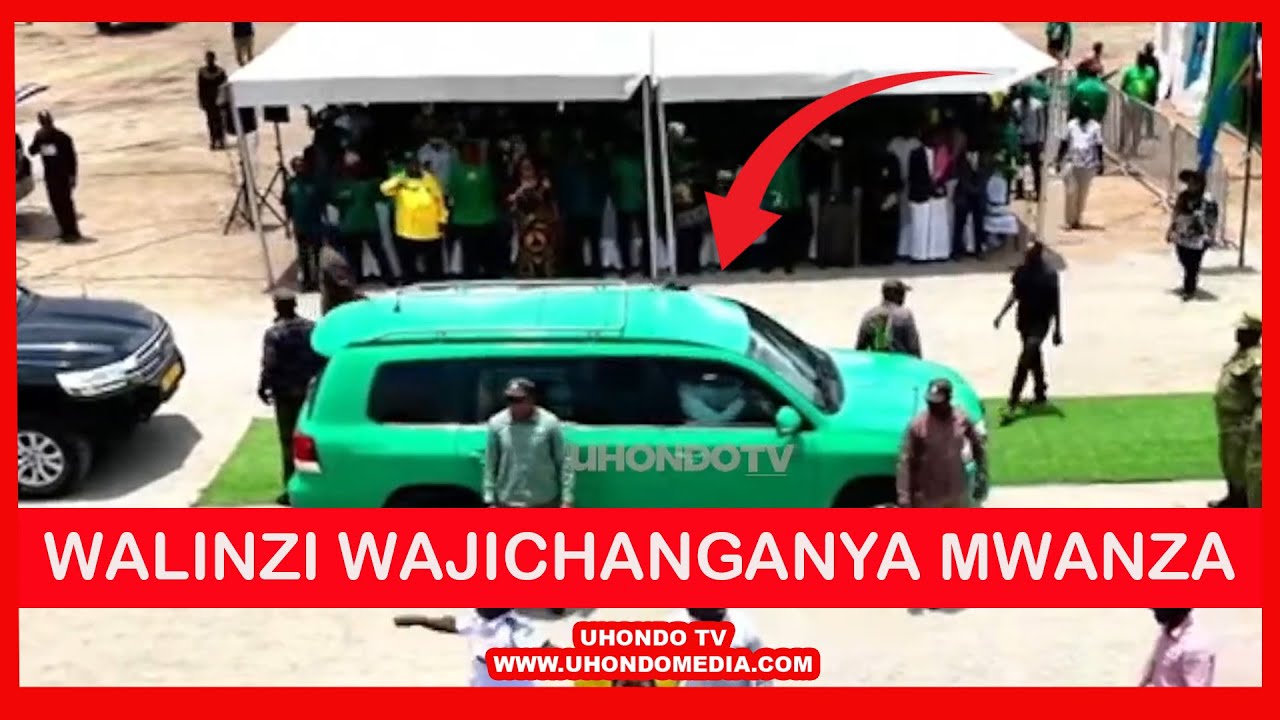 TUKIO KUBWA LAIBUKA MWANZA MBELE YA RAIS SAMIA AKIWA ANAWASILI,TAZAMA WALINZI WALICHOKIFANYA