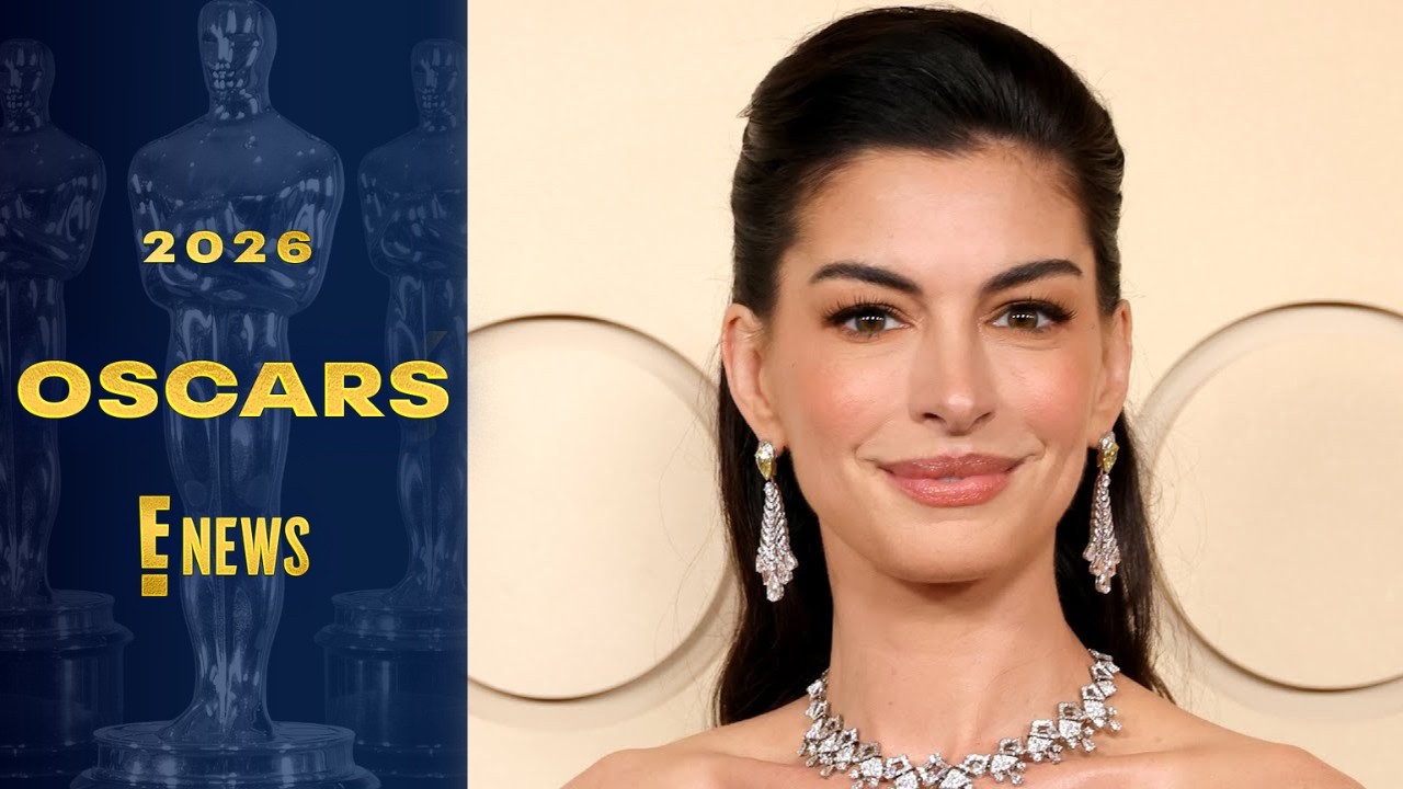 Anne Hathaway's Dramatic Oscars 2026 Gown Is, Indeed, Groundbreaking | E! News