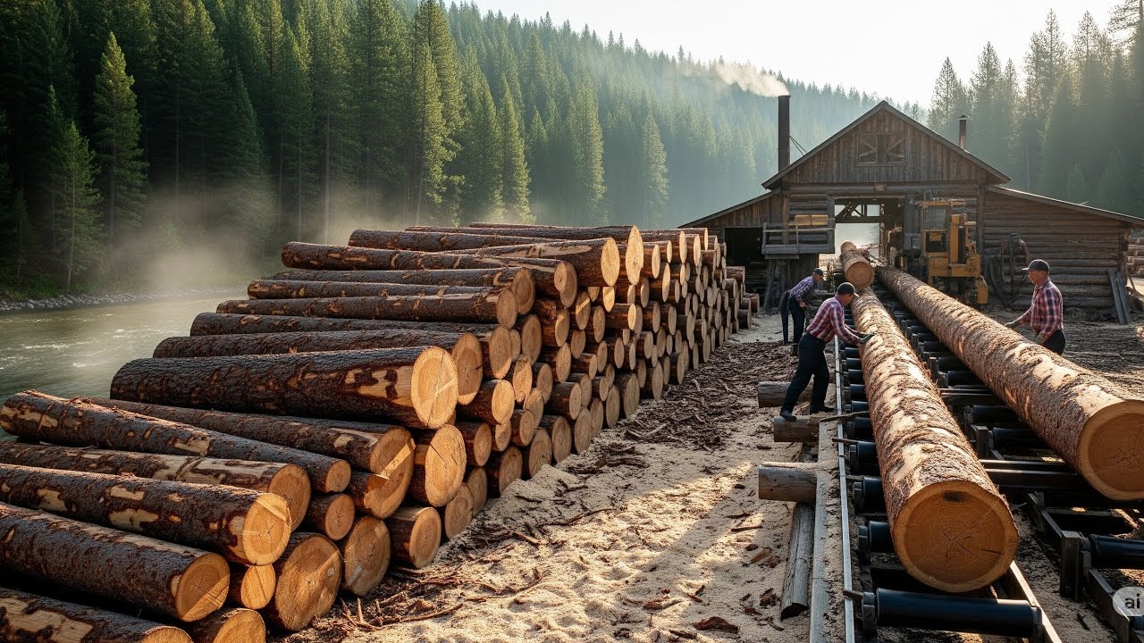 Sawmill Precision: Cutting Indian Rosewood