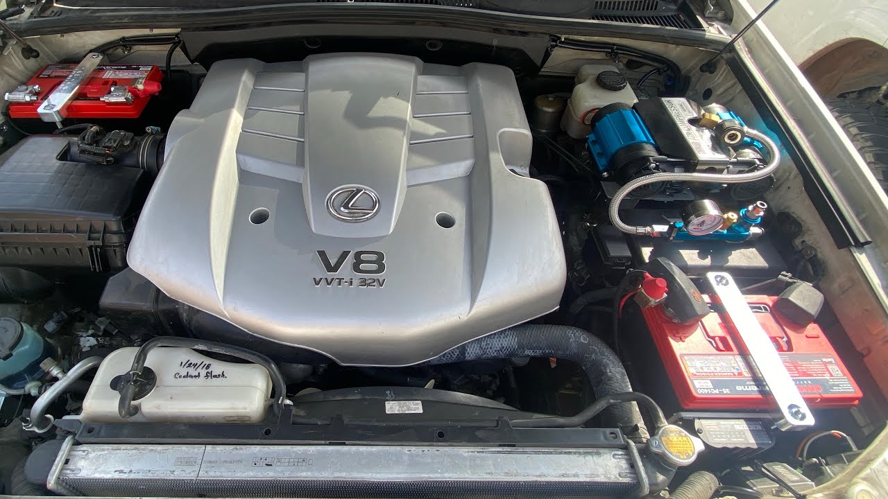 Установка двухаккумуляторной системы Off-grid Engineering Redarc BCDC 1225d на Lexus GX470