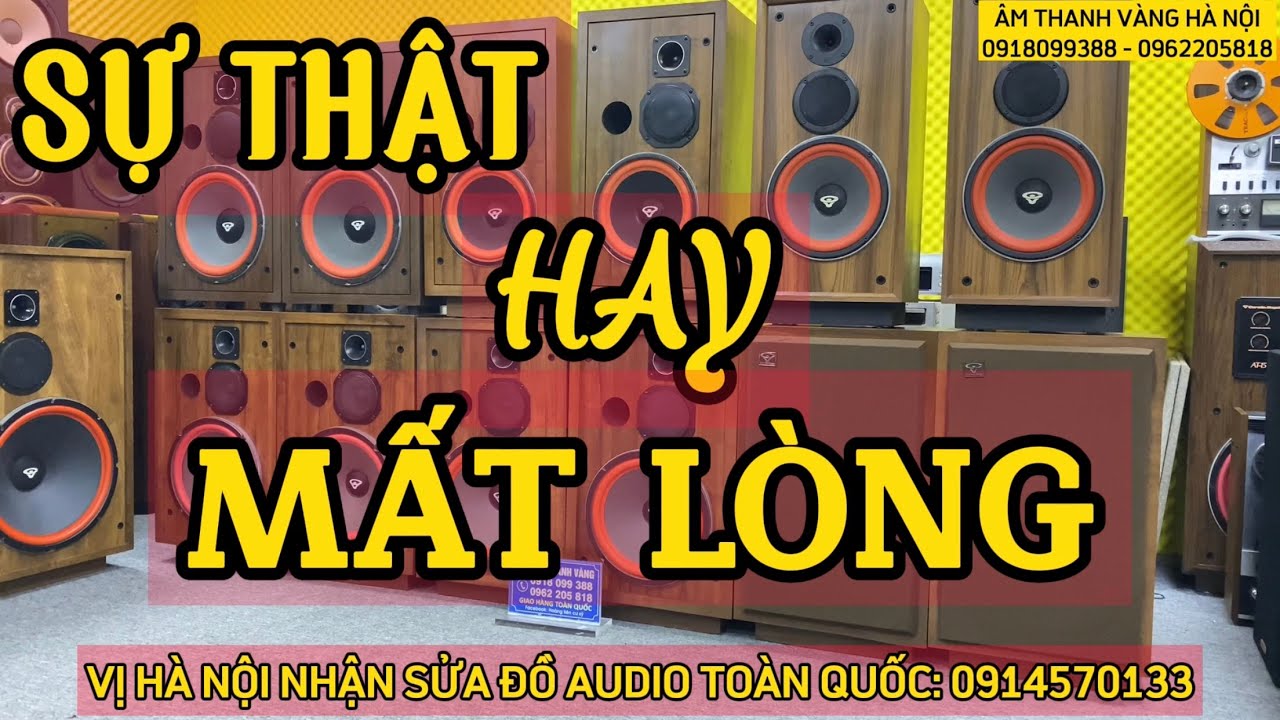 NÓI THẬT THÌ NHIỀU NGƯỜI GHÉT - BÁO GIÁ CẢ ĐỐNG LOA VEGA NGHE VÀ HÁT ĐƯỢC