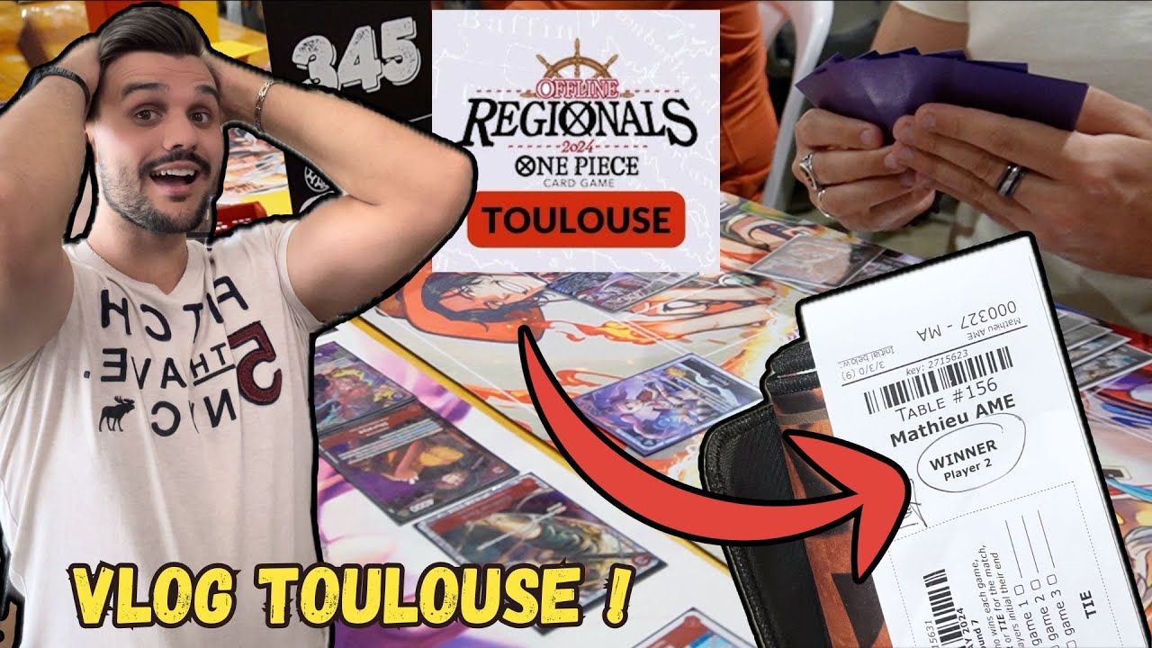 VLOG TOULOUSE- REGIONAL ONE PIECE CARD GAME