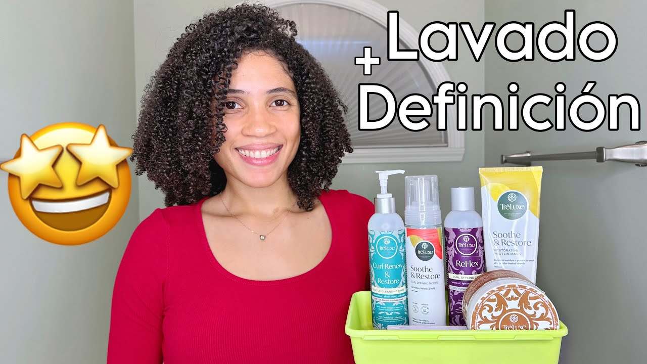 Rutina de lavado y definición en mi cabello afro rizado 3c/4a
