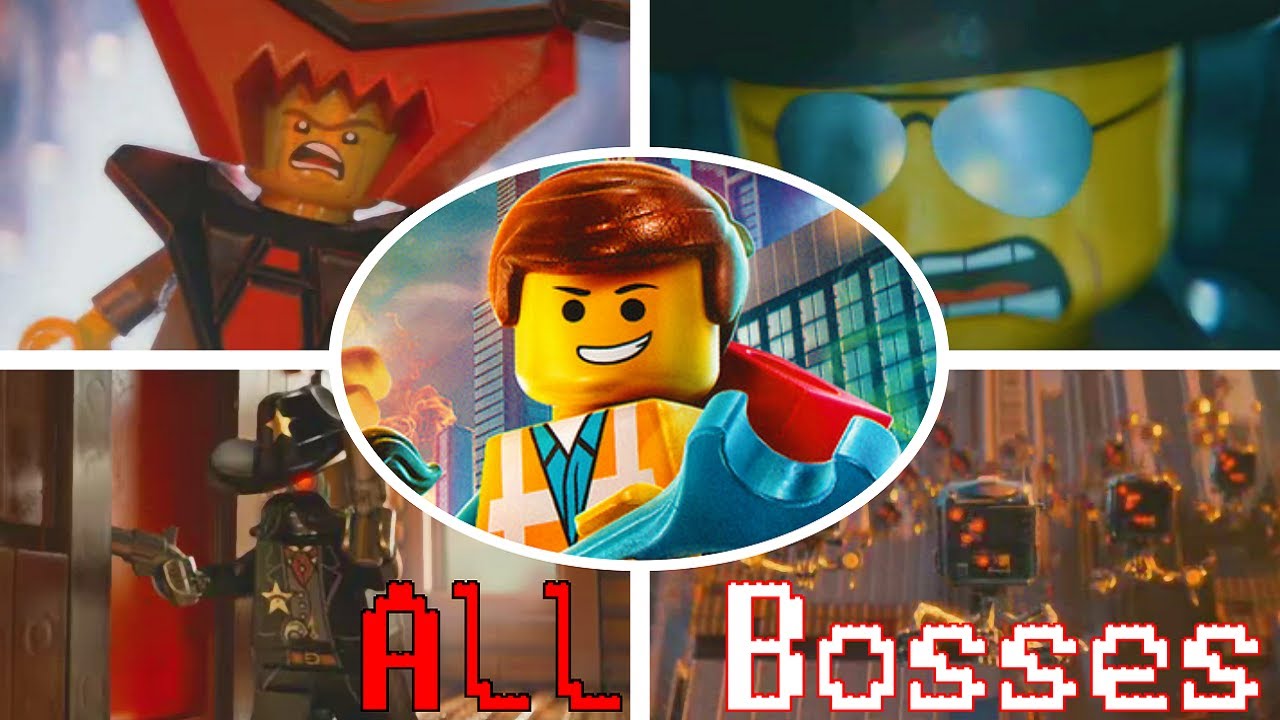 The Lego Movie Game (3DS) - All Bosses