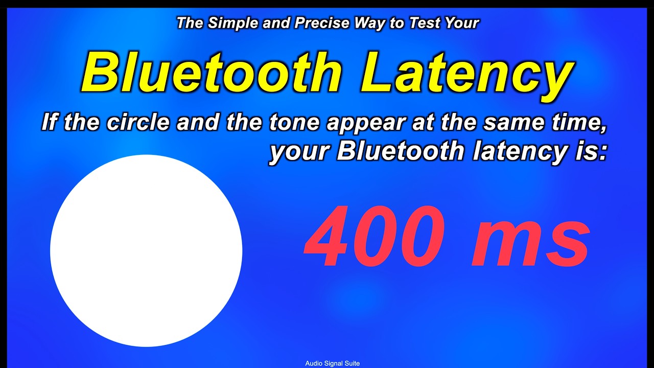 Audio delay test (Audio latency sync test) #speaker #headphones #bluetooth