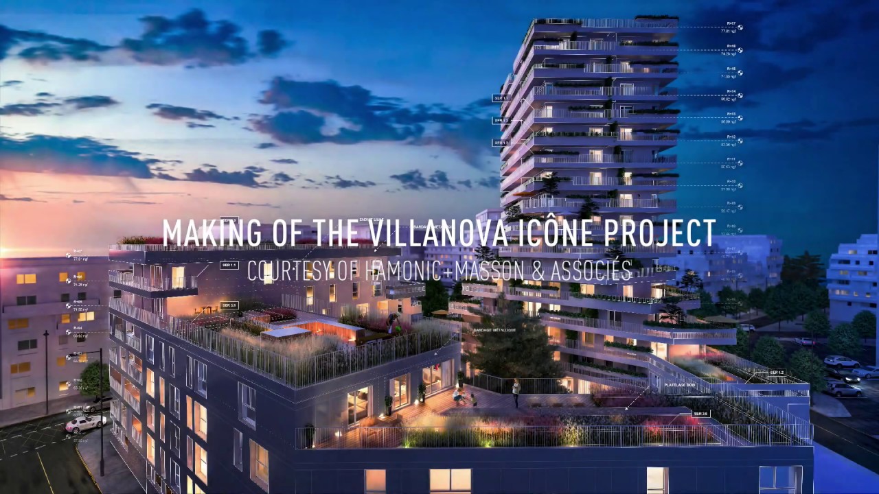 Making of the Villanova Icône Project Part 1: Massing and Programming Modeling