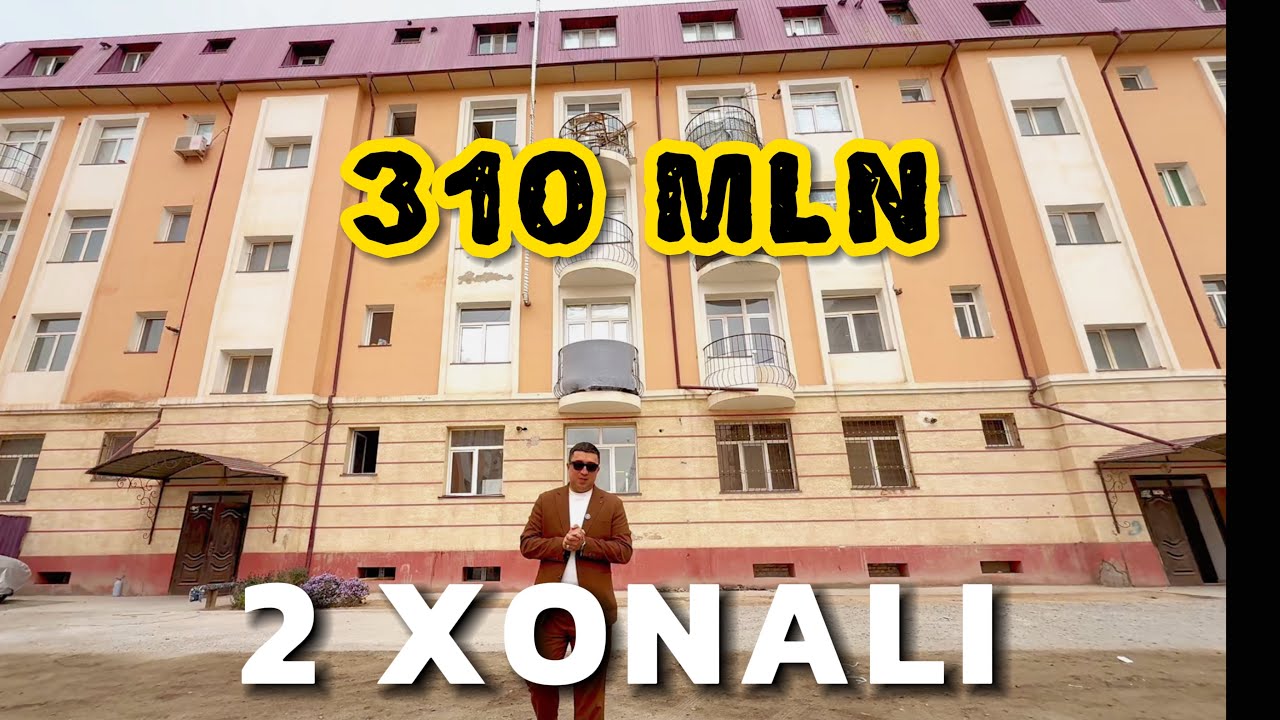  ❌ SOTILDI ❌ 310 MLNGA 2 XONALI KVARTIRA SOTILADI. 