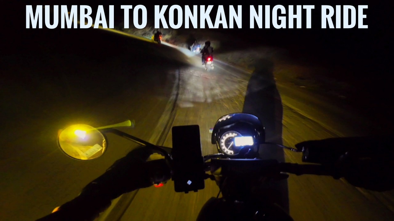 Night Ride from Mumbai to Konkan 🌴 | Road Trip Vlog