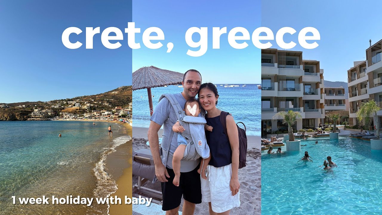 1 WEEK IN CRETE VLOG | Agia Pelagia & Akasha Beach Hotel (Heraklion)
