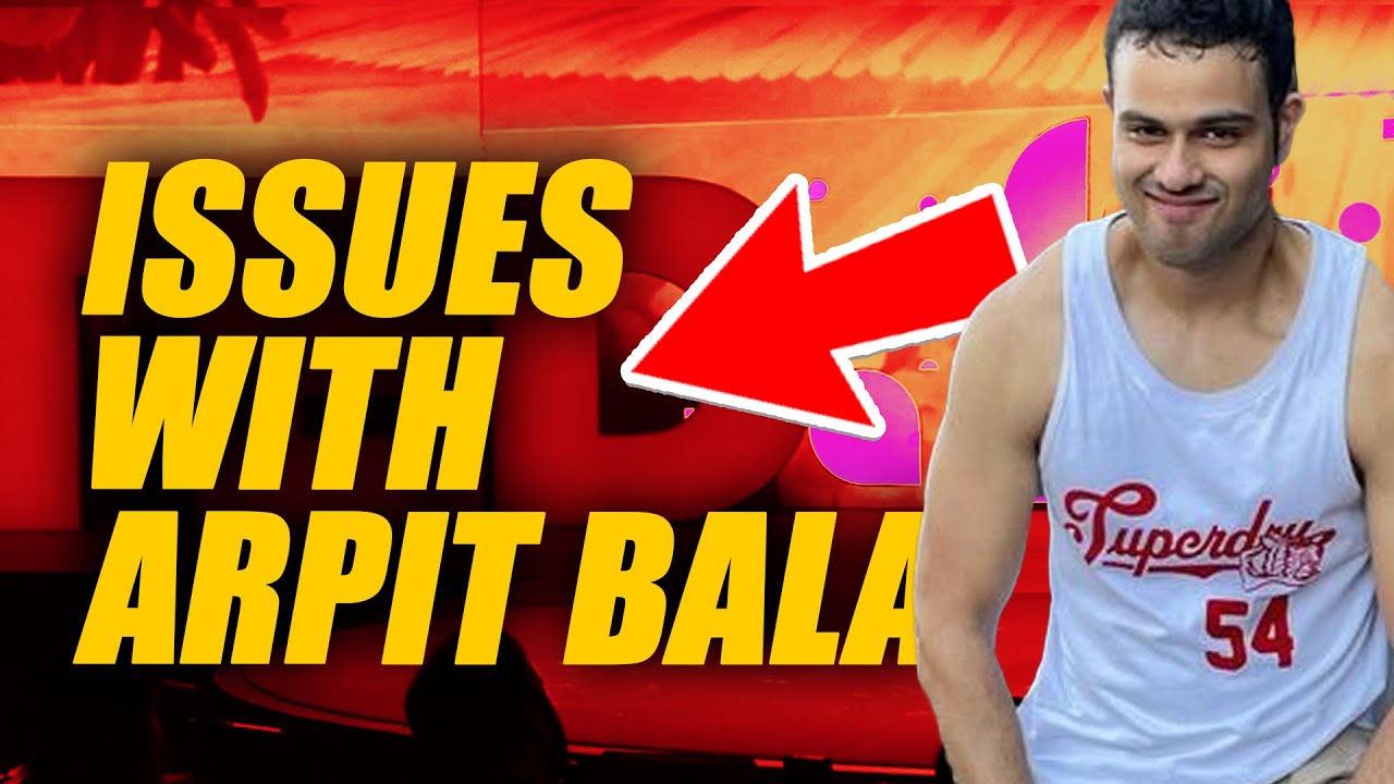 (solving) issues with arpit bala