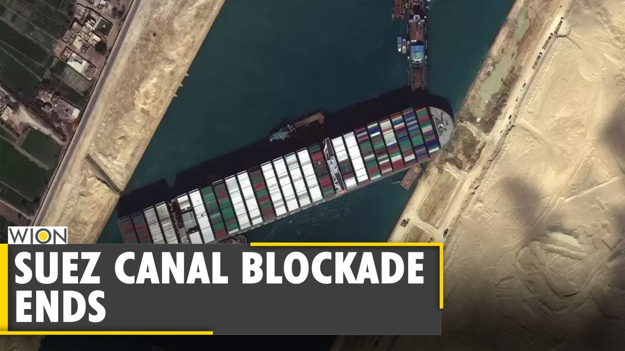 Egypt's Suez Canal Authority: Shipping traffic jam over | Latest World English News | WION News