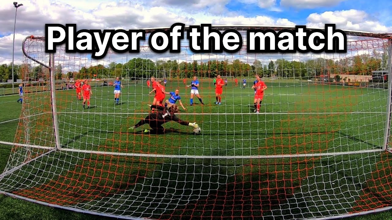 Player of the match wedstrijd (goalkeeper pov)
