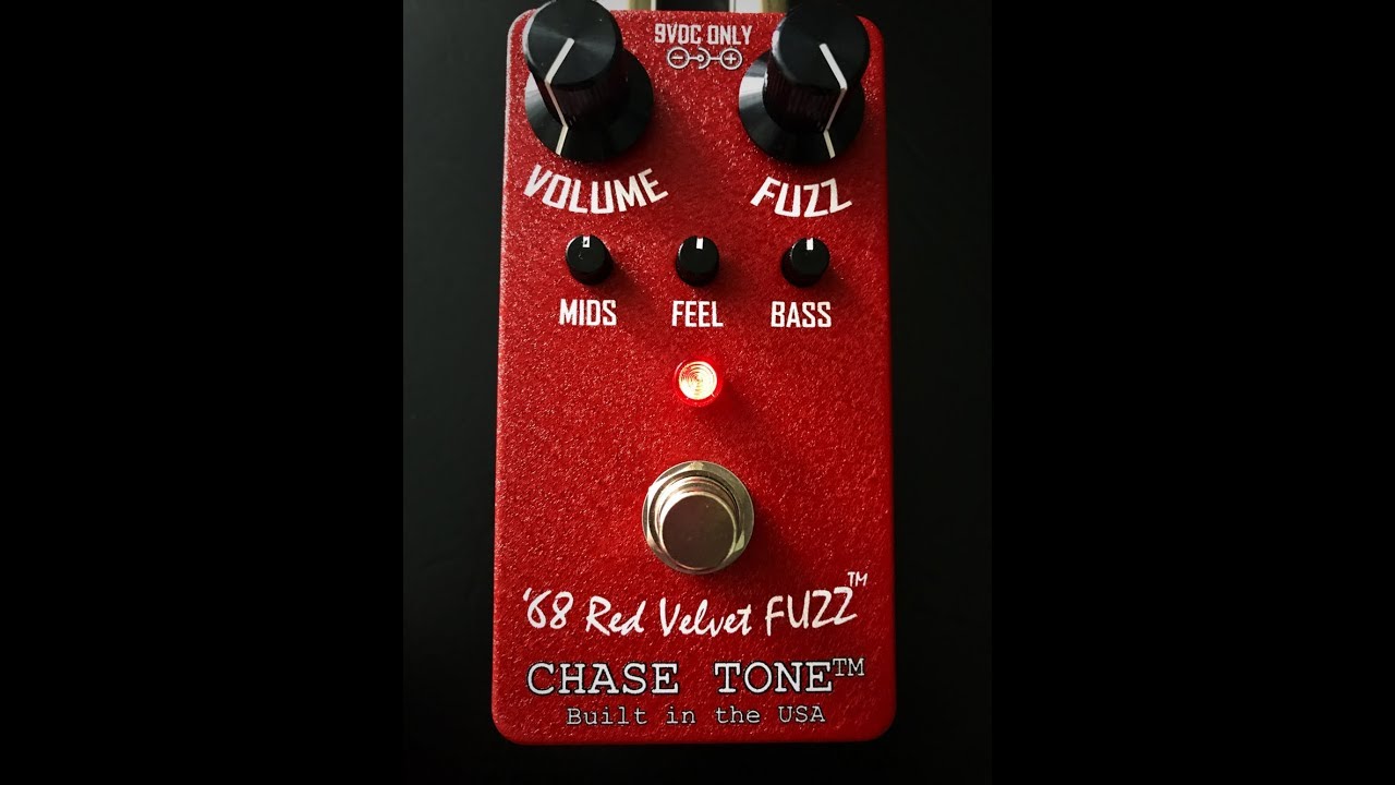 CHASETONE '68 RED VELVET FUZZ || Demo by Tinkercity Music
