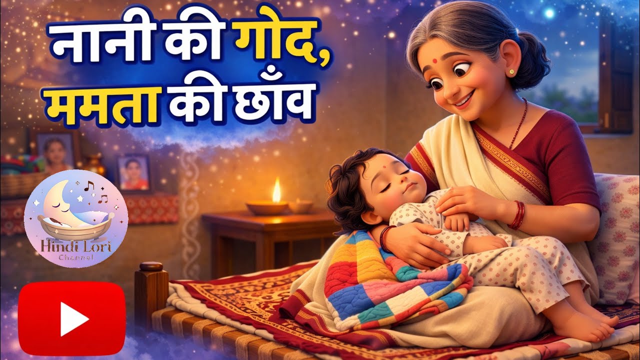 नानी की गोद ममता की छाँव 👵 Best Hindi Lori for Kids | 2026 special  Lori | Hindi Lullaby for Baby