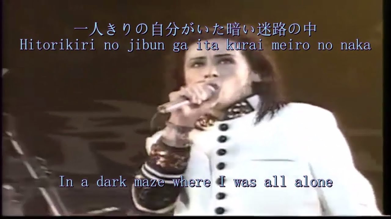 Luna Sea - Wish(Live) -  Live show English translation