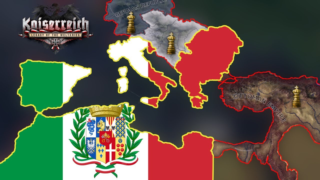 I Spent 10 years Unifying Italy as Lombardy in Kaiserreich so you dont have to!