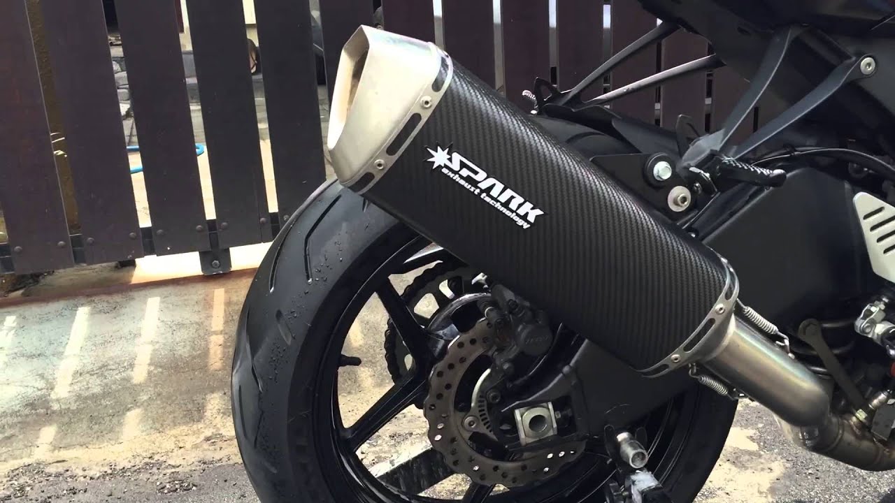 ZX636 with SPARK full system exhaust sound