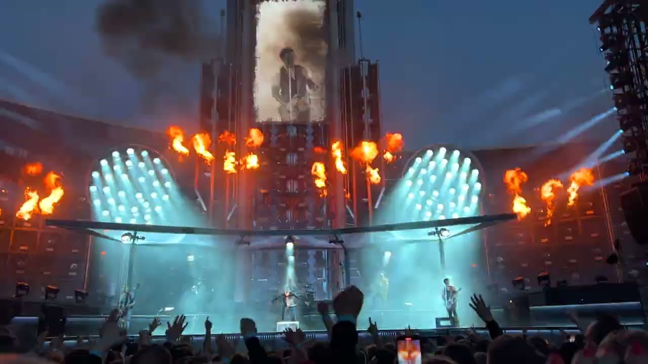 Rammstein - Du Hast @ Olympiastadion, Helsinki 27.5.2023