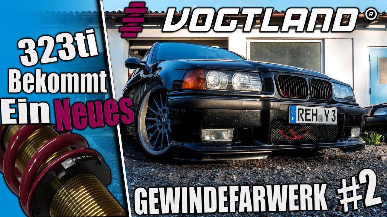 E36 323ti Bekommt ein NEUES Gewindefahrwerk | #2 Der Einbau