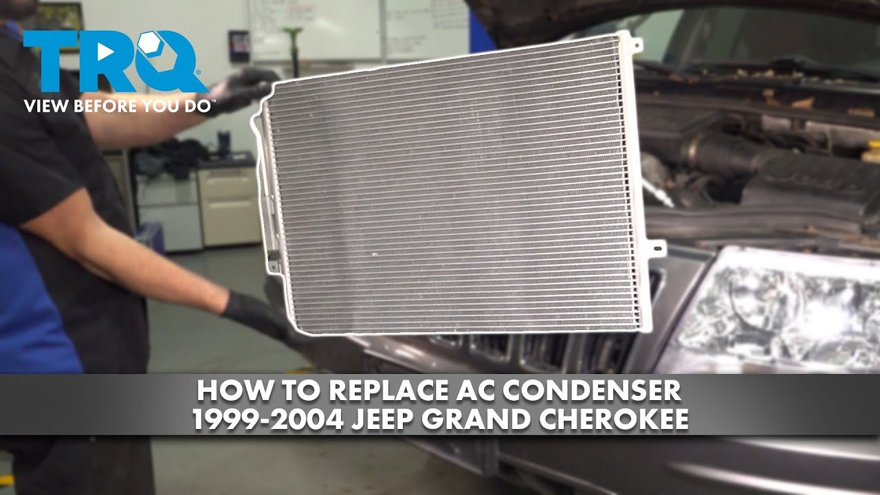 How to Replace AC Condenser 1999-2004 Jeep Grand Cherokee