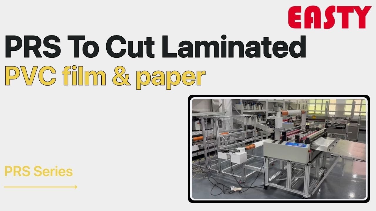 Full Automatic PVC Film Paper Dual-Layer Laminate Roll to Sheet Cutting Machine | Roll Sheet Cutter