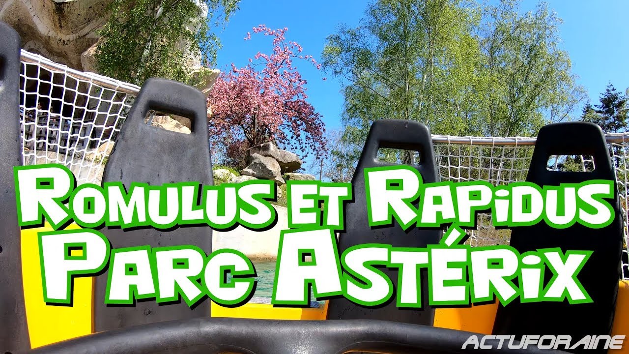 Parc Astérix - Romus et Rapidus [4K]