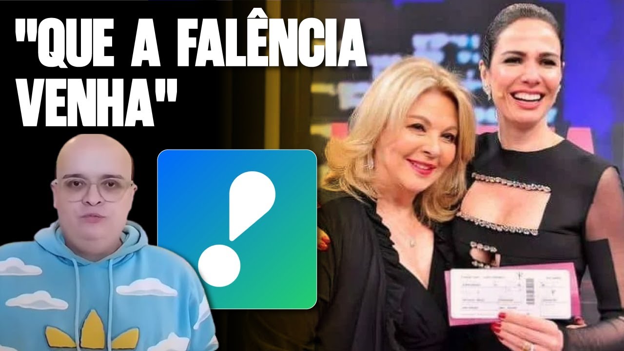 MÃE DE LUCIANA GIMENEZ CRITICA A REDETV! APÓS DEMISSÃO