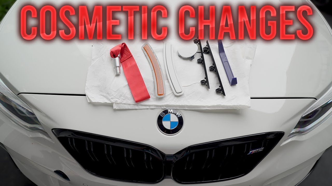 BMW M2 Comp Cosmetic Changes + DIY Tow Strap!
