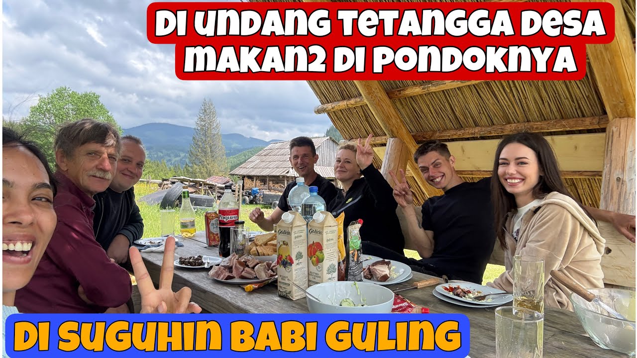 DI UNDANG TETANGGA DESA MAKAN, CUS GEREBEK KEBUNNYA