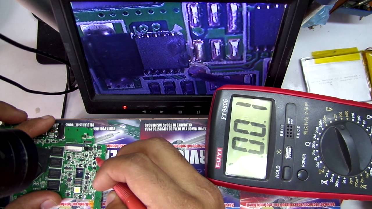 reparacion de tablet ziggy no carga , 2 circuitos quemados