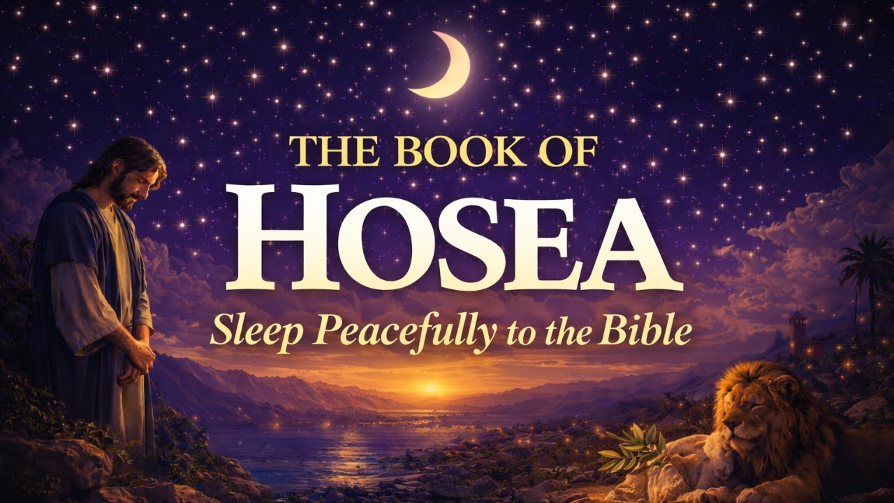 Fall Asleep to the Book of Hosea Like Never Before | Peaceful Bible Scripture Audio for Deep Sleep
