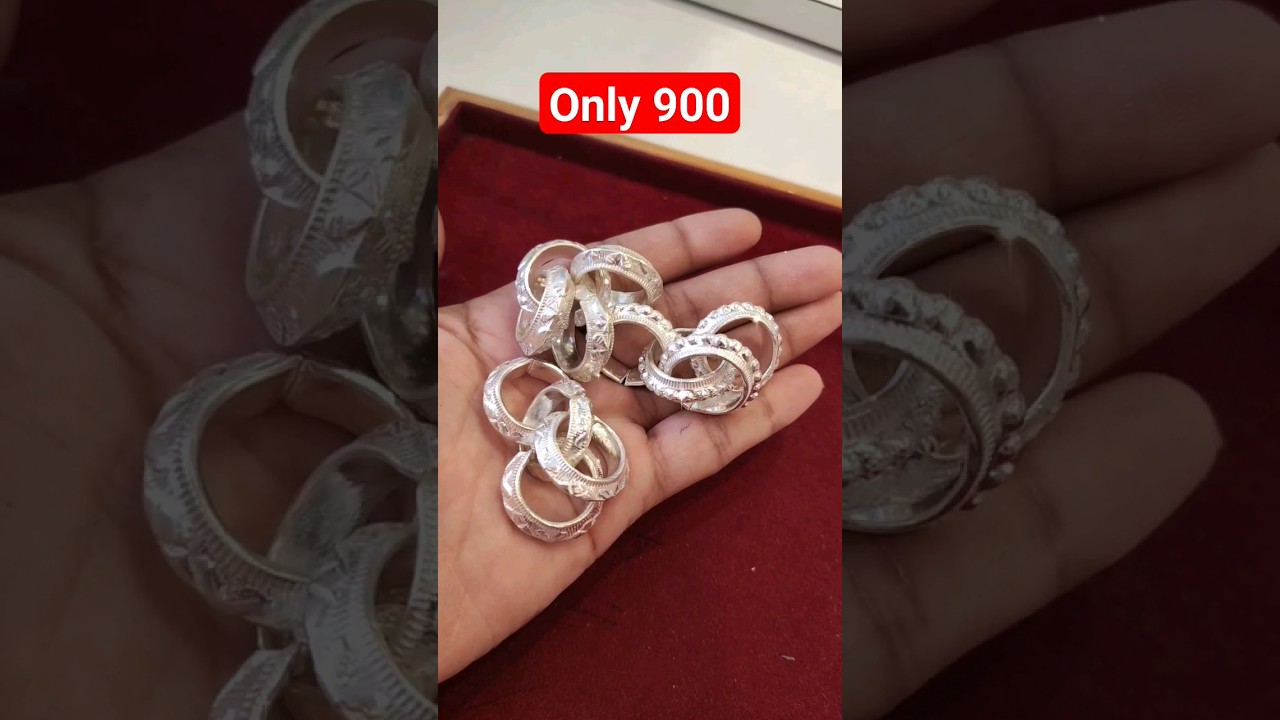 toe ring collection #toering #viral #youtubeshots #youtube #shorts #silvertoering