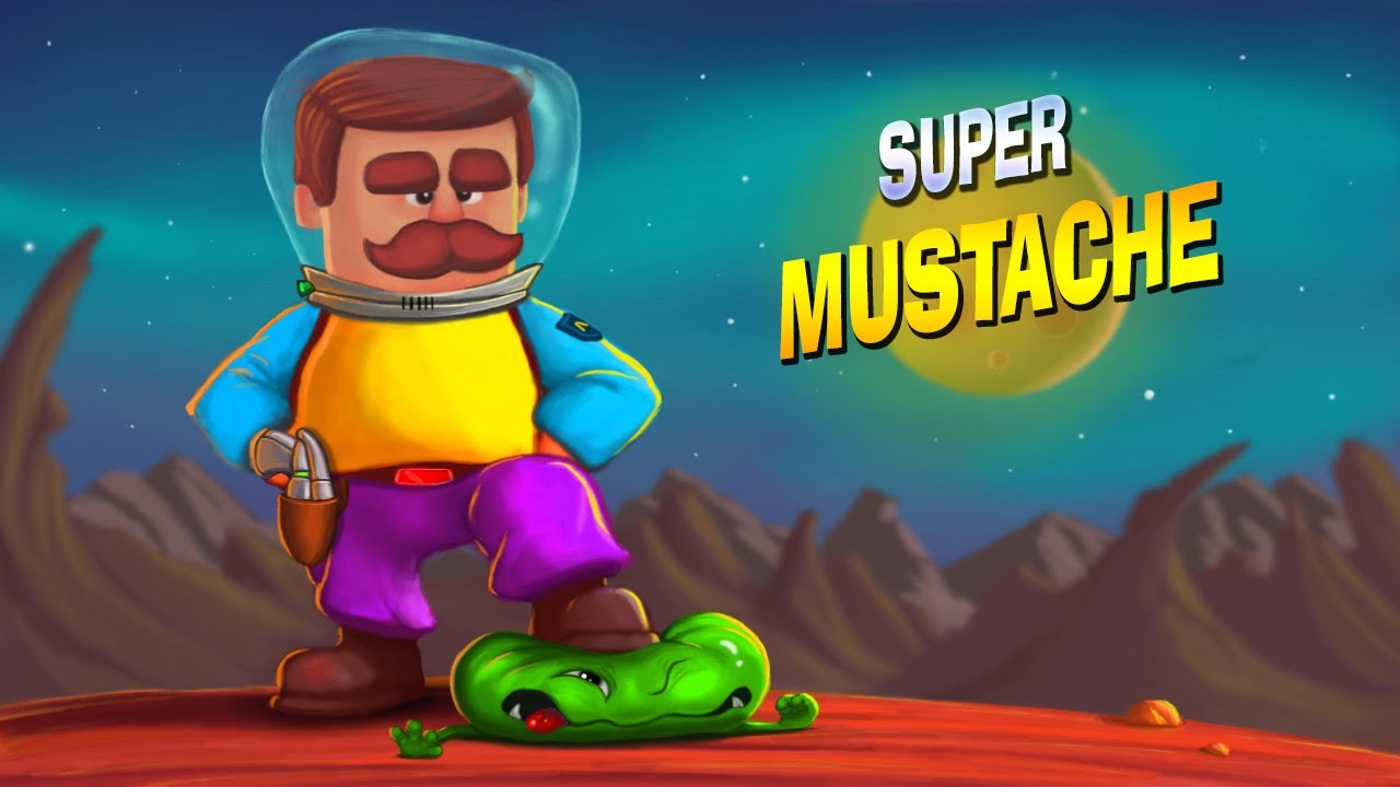 ⭐🕹️Super Mustache (2016) – O Clássico da Infância!