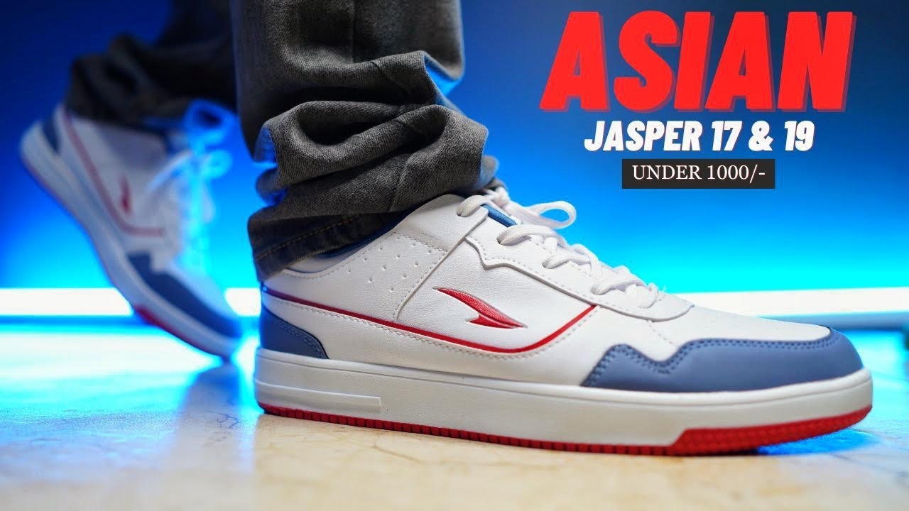UNBOXING : Asian Jasper 17 and Asian Jasper 19 Sneakers ! Black and White Sneaker under 1000 🔥